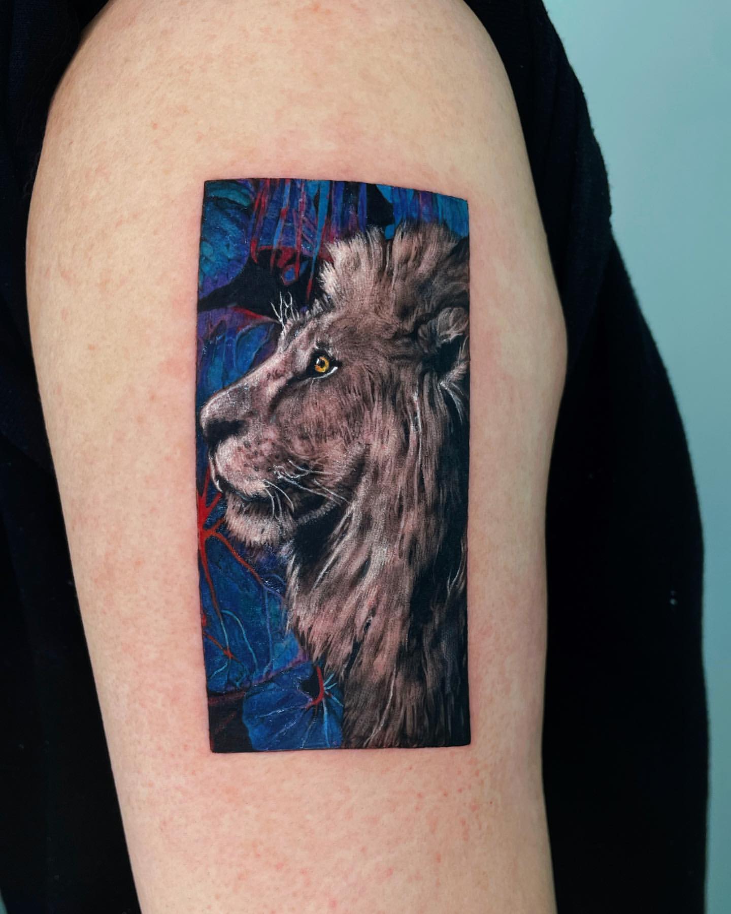 Lion Tattoos for Men 33