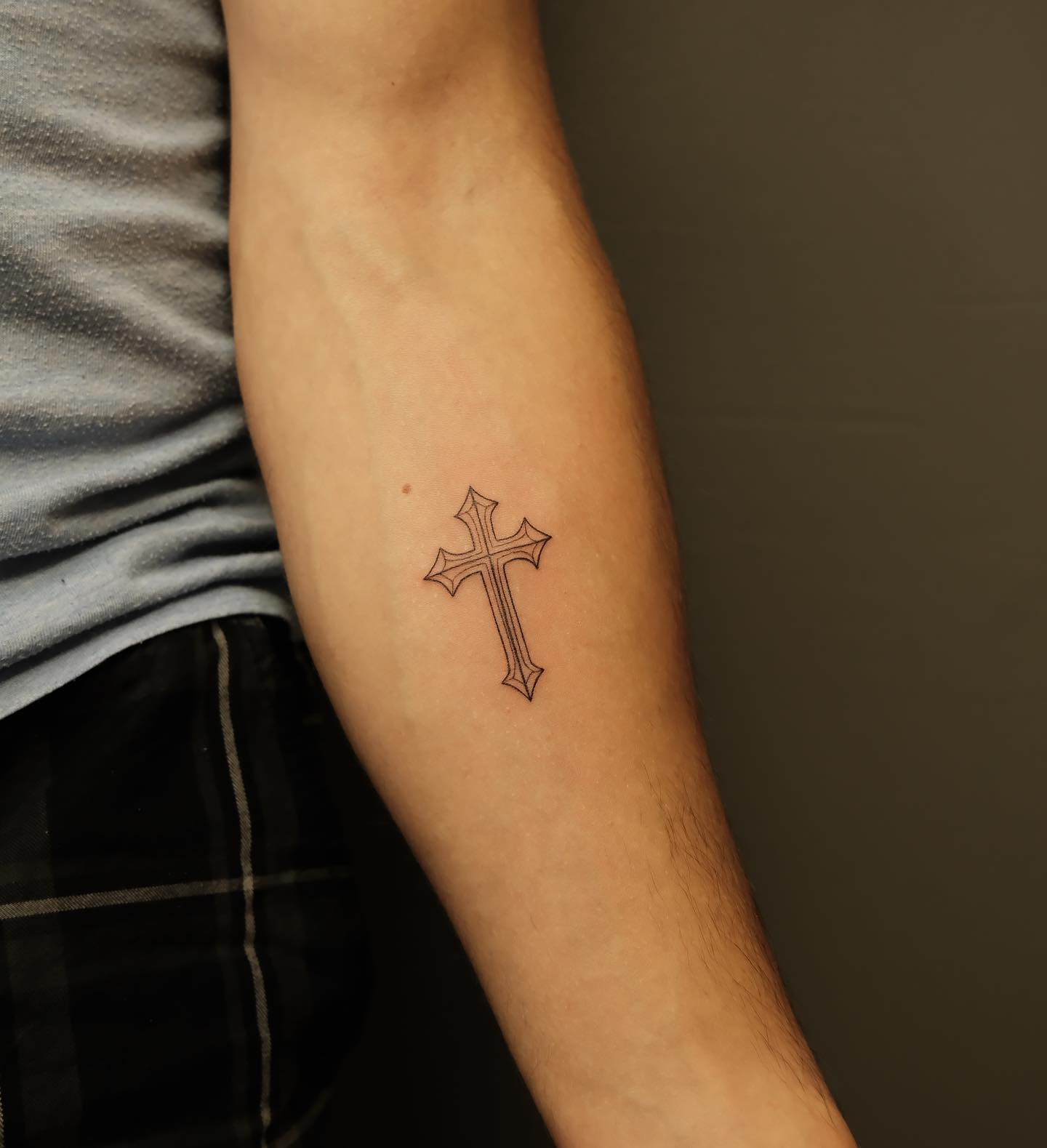 Cross Tattoos for Men 25