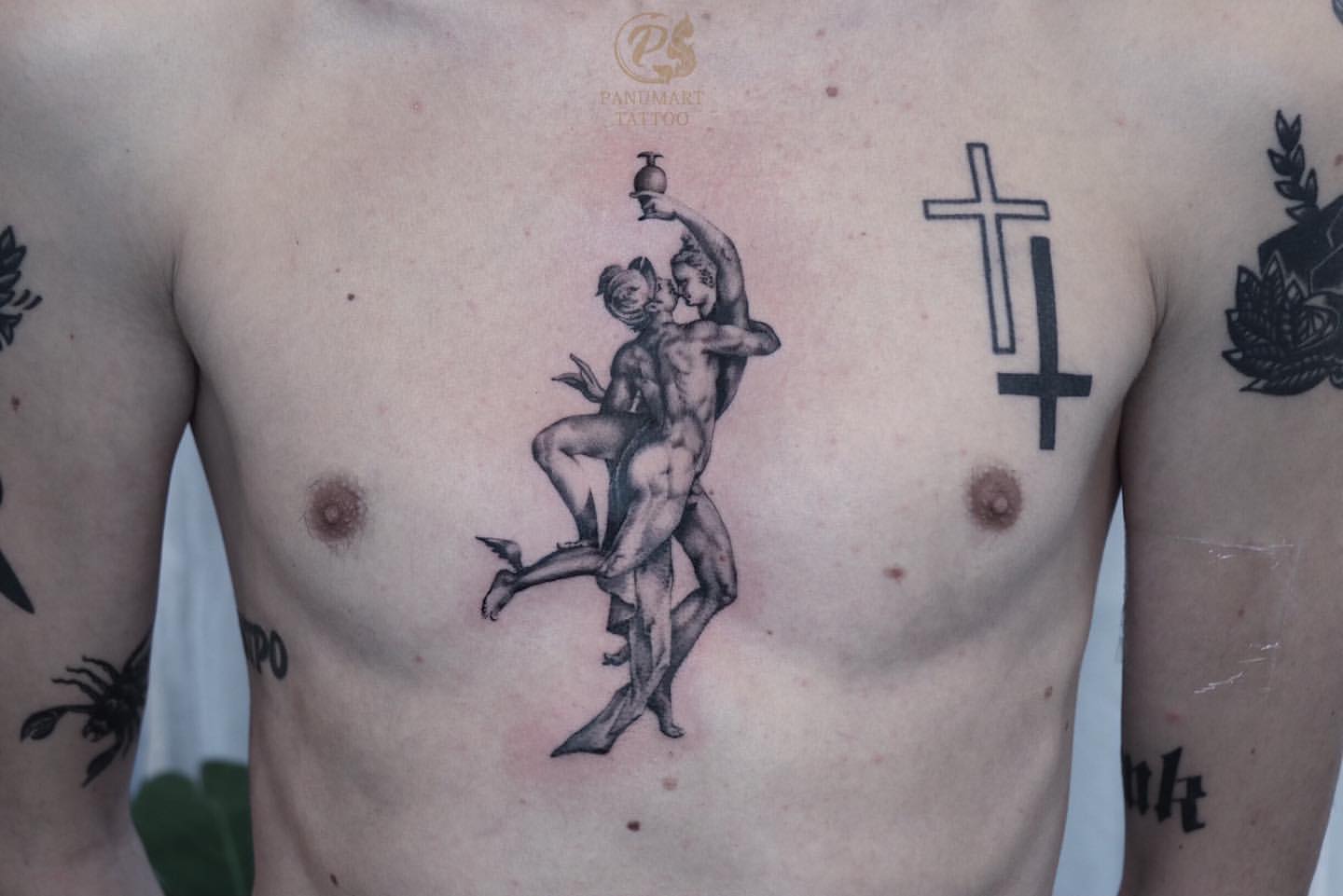 Greek Statue Tattoos 5