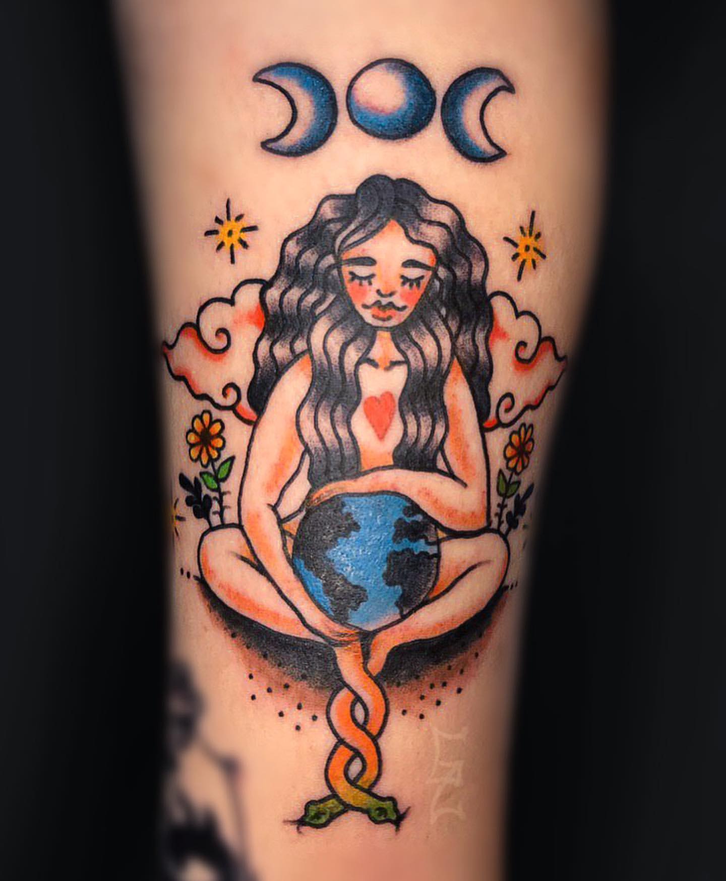 Mother Earth Tattoo Ideas 3
