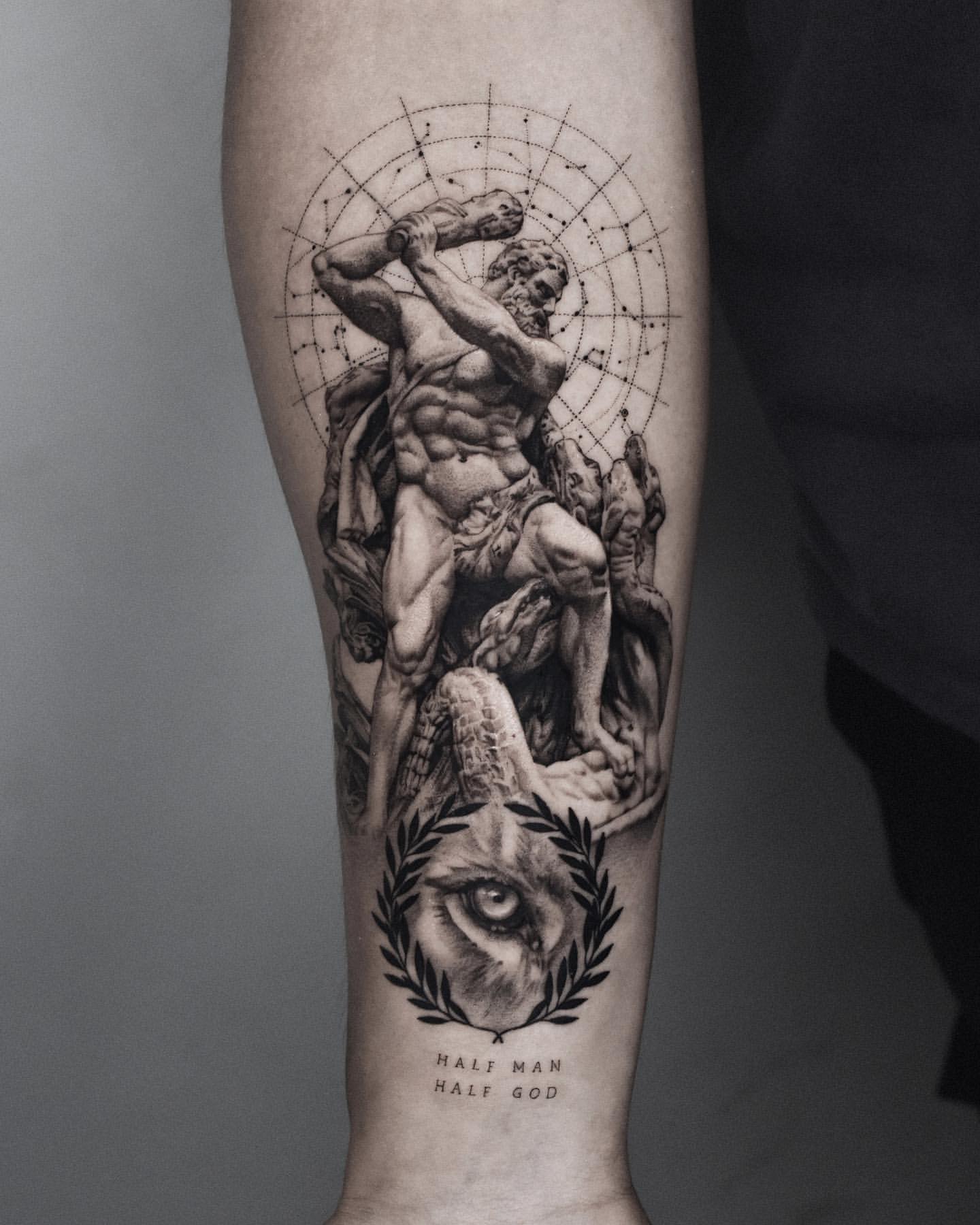 Hercules Tattoos (Greek Mythology) 5