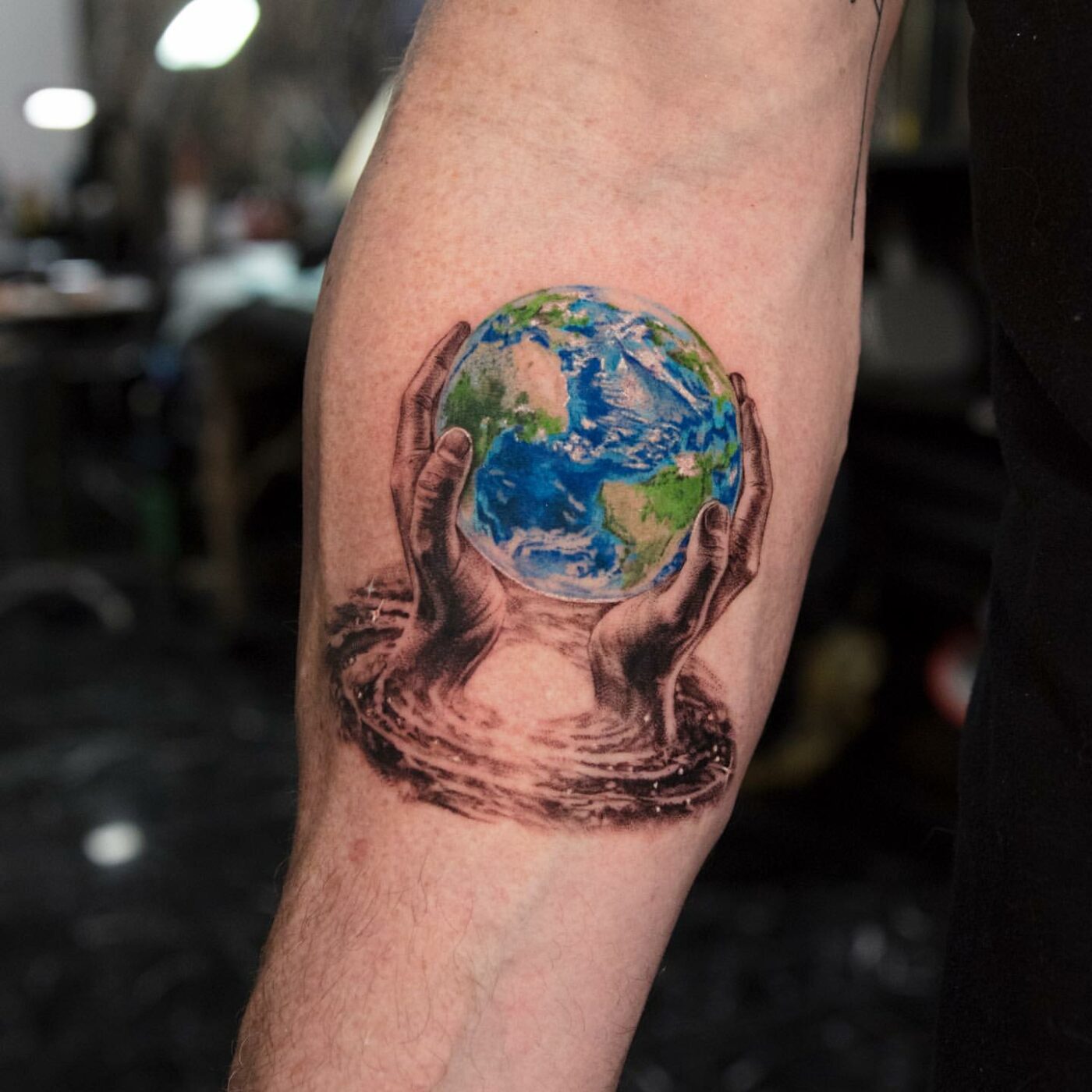 32 Enchanting Earth Tattoo Ideas for Women and Men in 2023