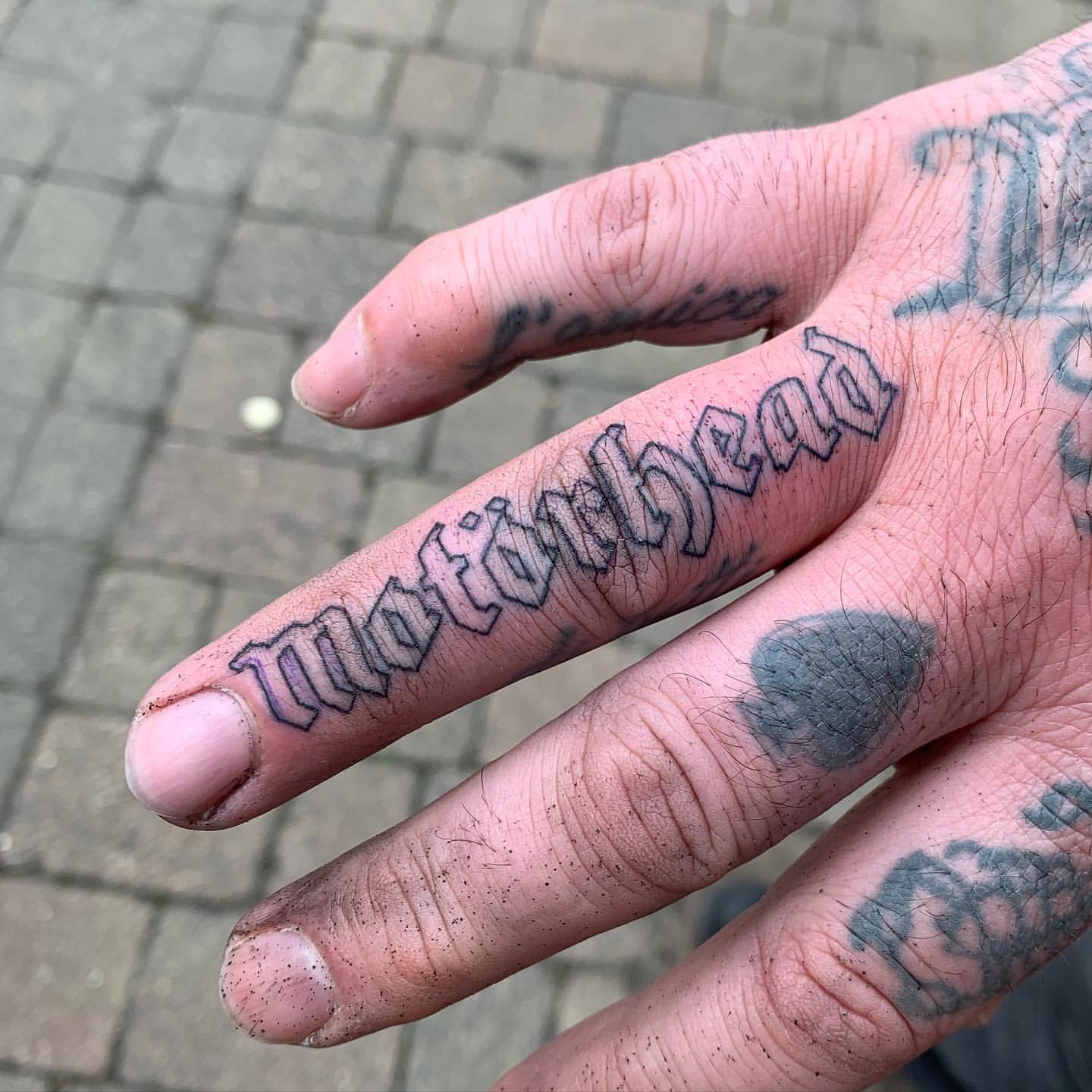 Finger Tattoos for Men 2