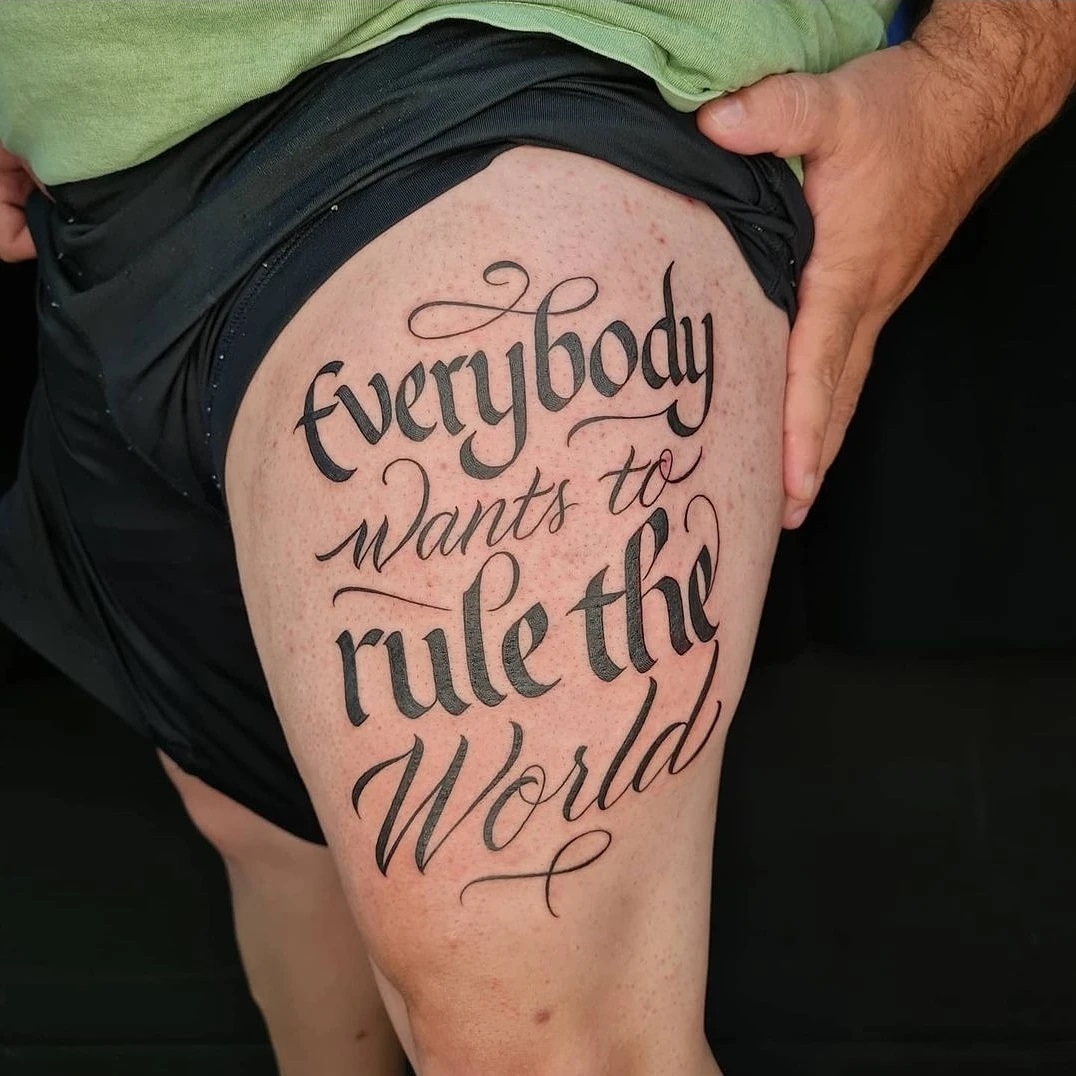 Quote Tattoos for Men 6
