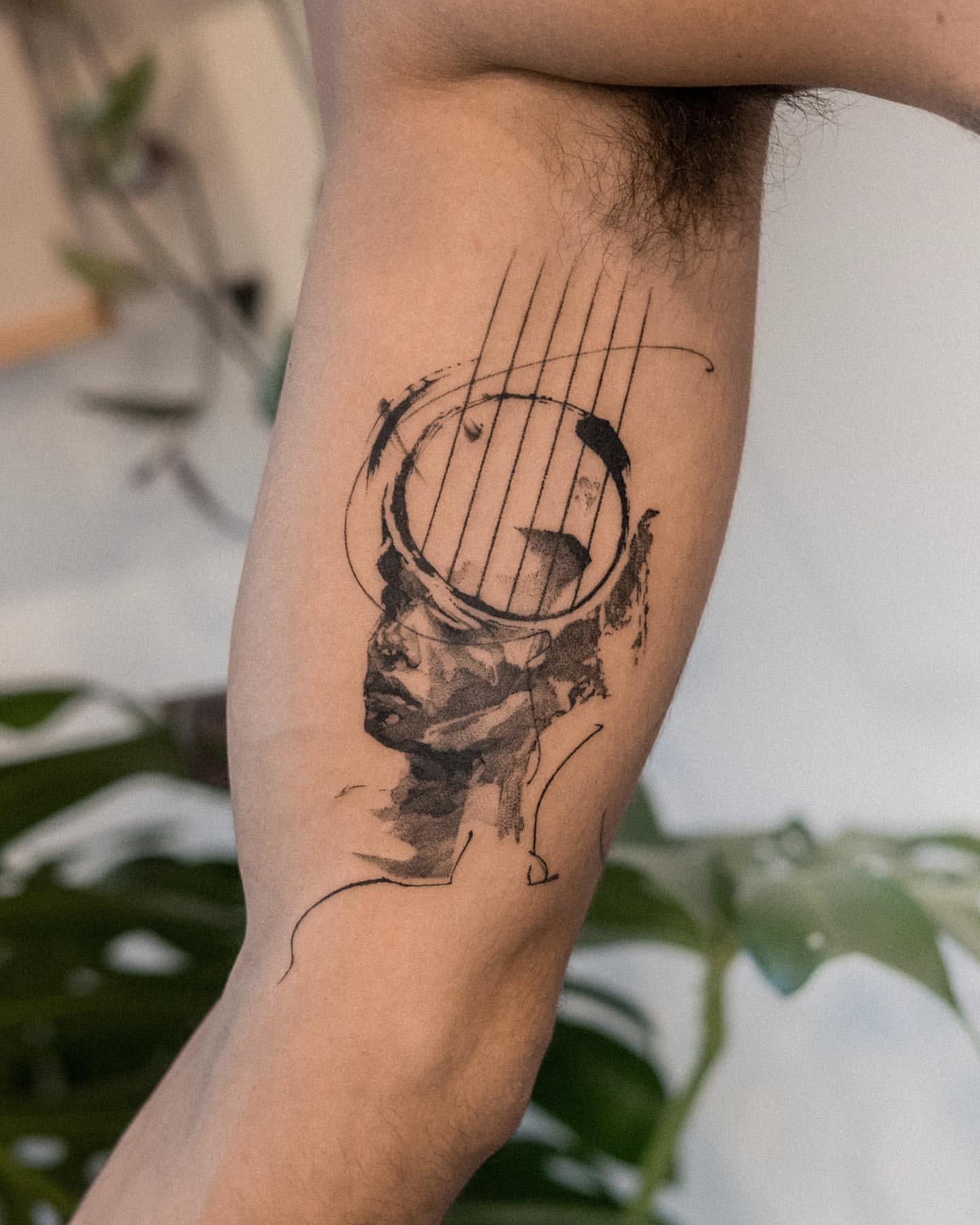 Micro Realism Tattoo by Maxime Etienne | iNKPPL | Realism tattoo, Music  tattoo designs, Geometric tattoo music