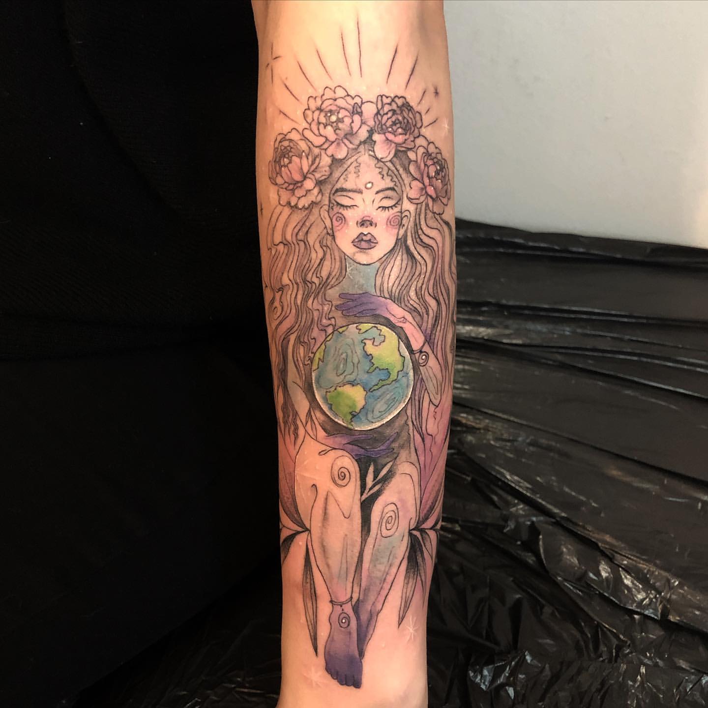 Mother Earth Tattoo Ideas 11