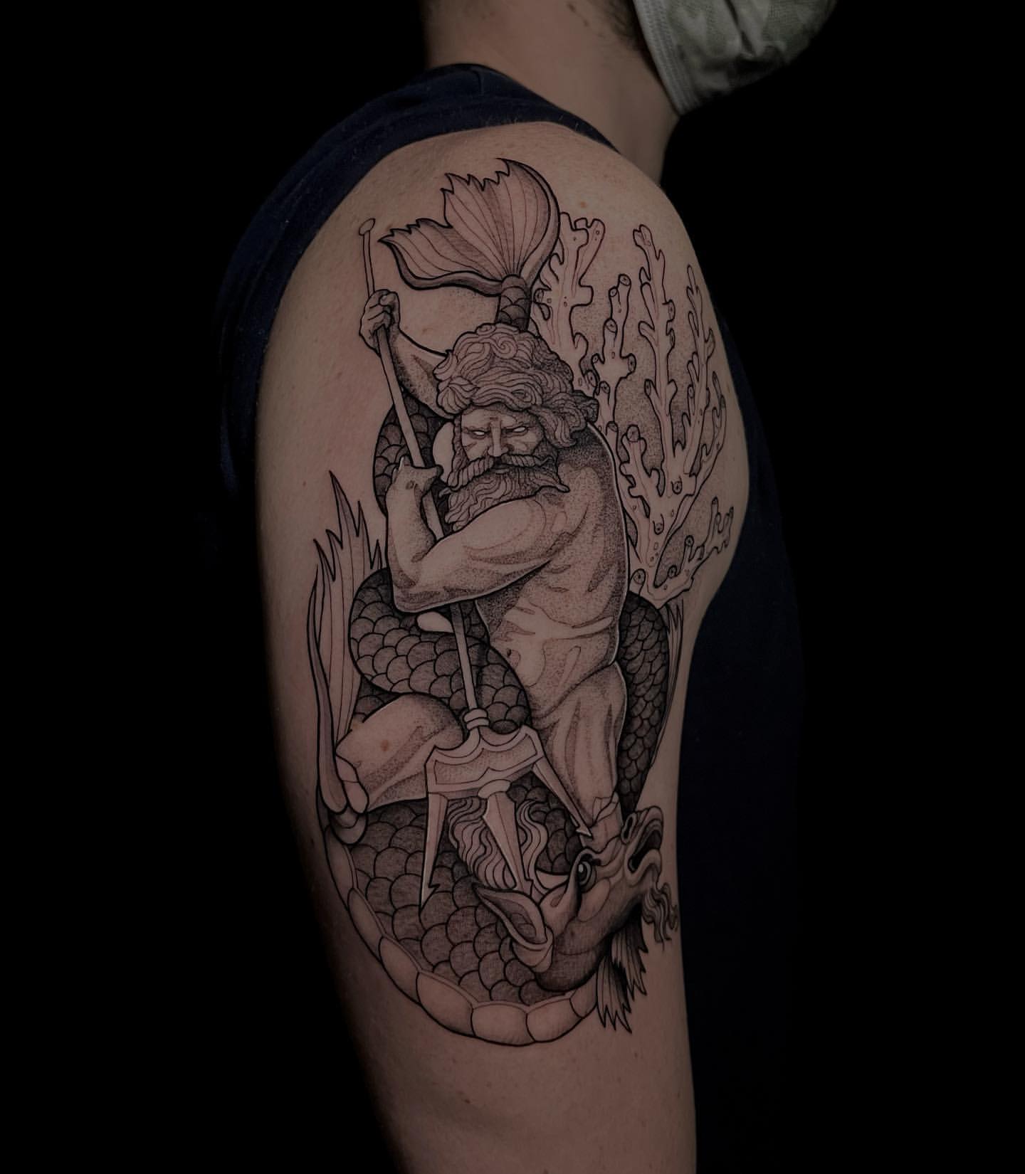 Poseidon Tattoo – The Inkgenic