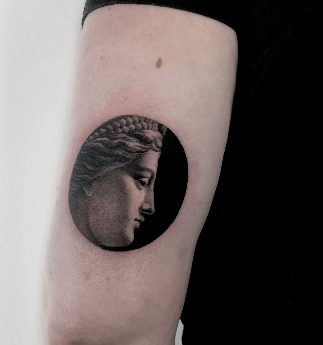 Greek Statue Tattoos 14