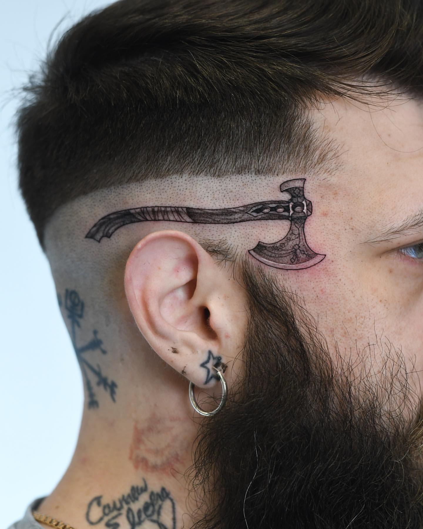 Ax Tattoos for Men 19