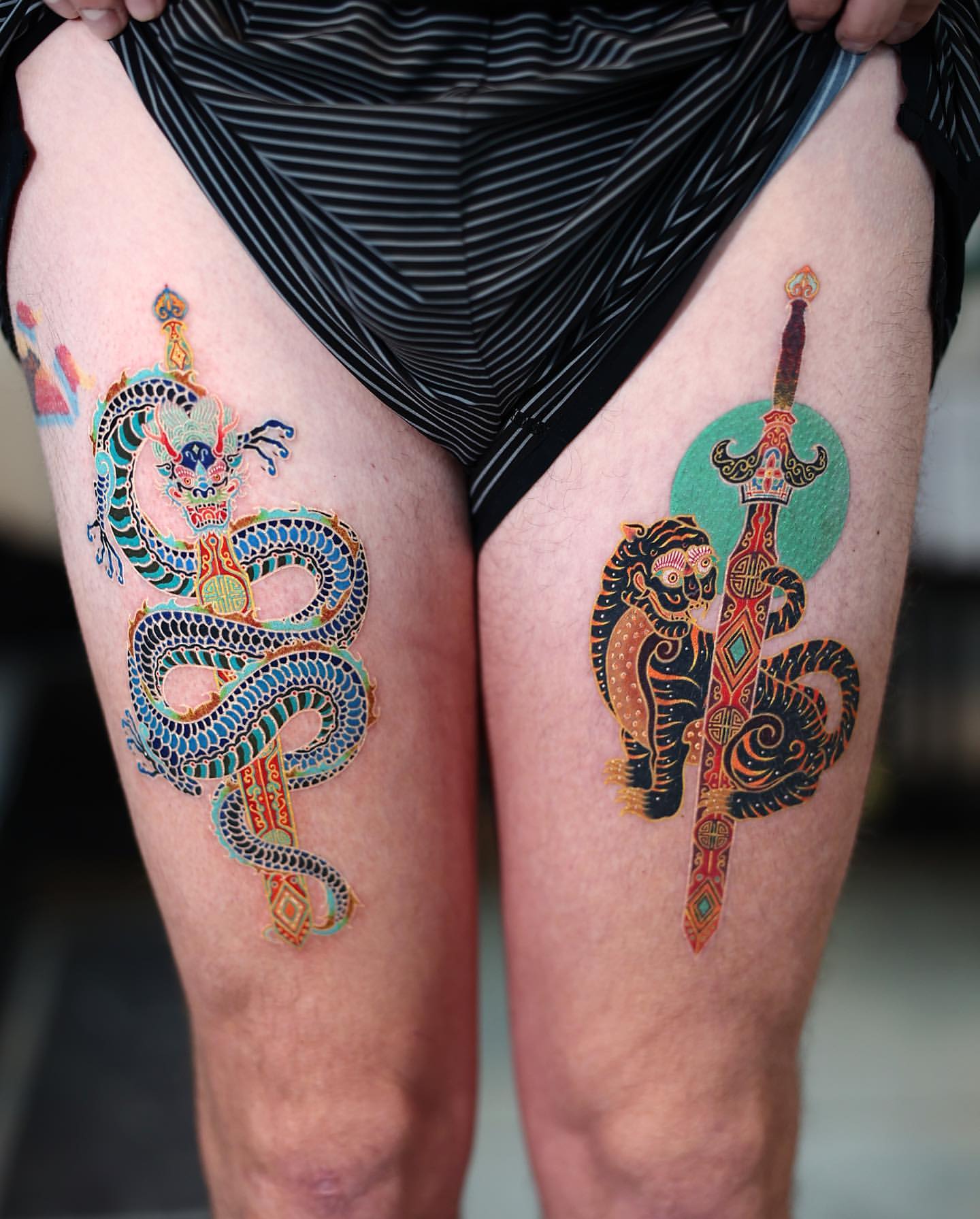 Sexy Snake and Flower Tattoo Ideas - Tattoo Glee