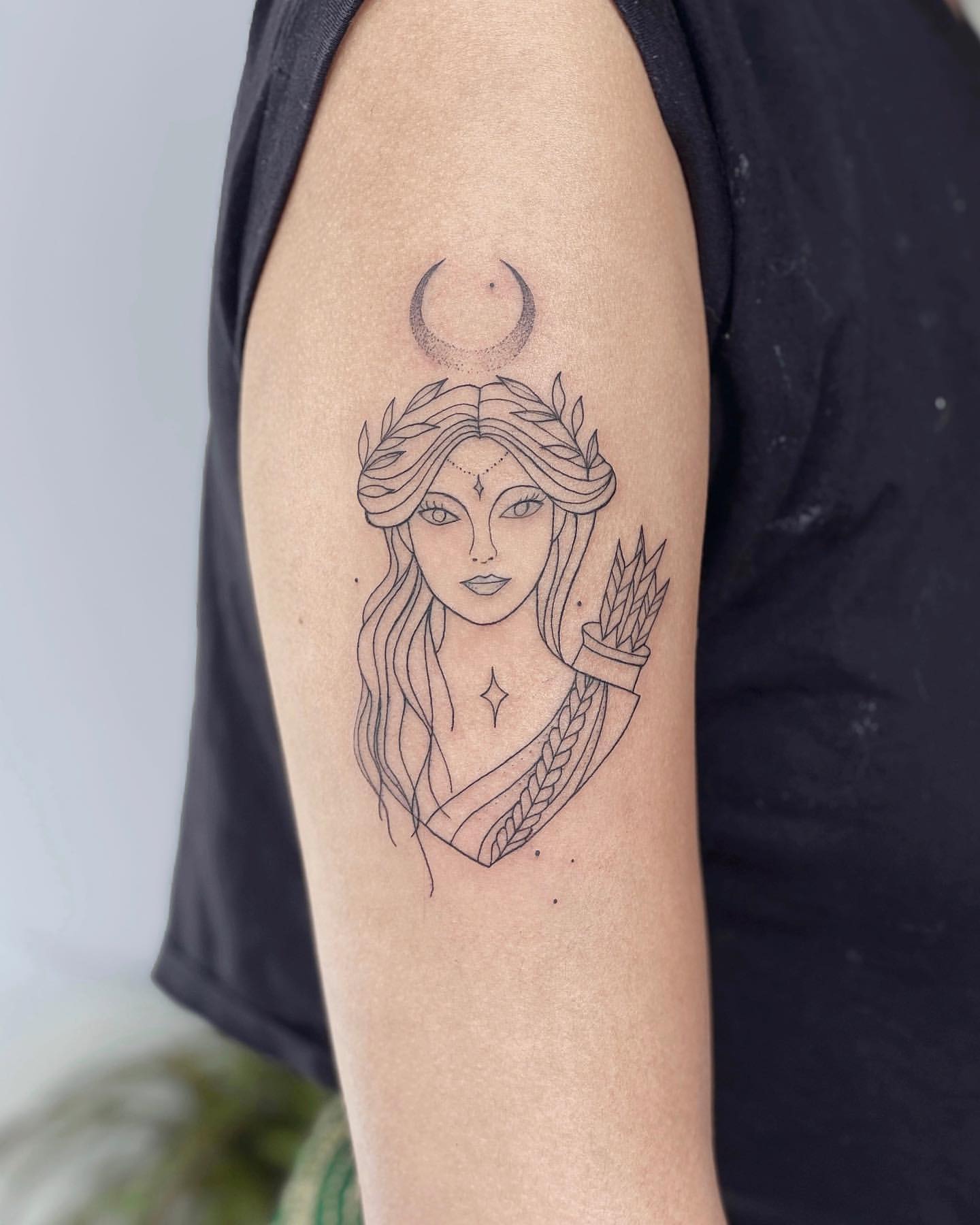 Athena - Goddess of Wisdom | Goddess tattoo, Athena tattoo, Greek goddess  tattoo