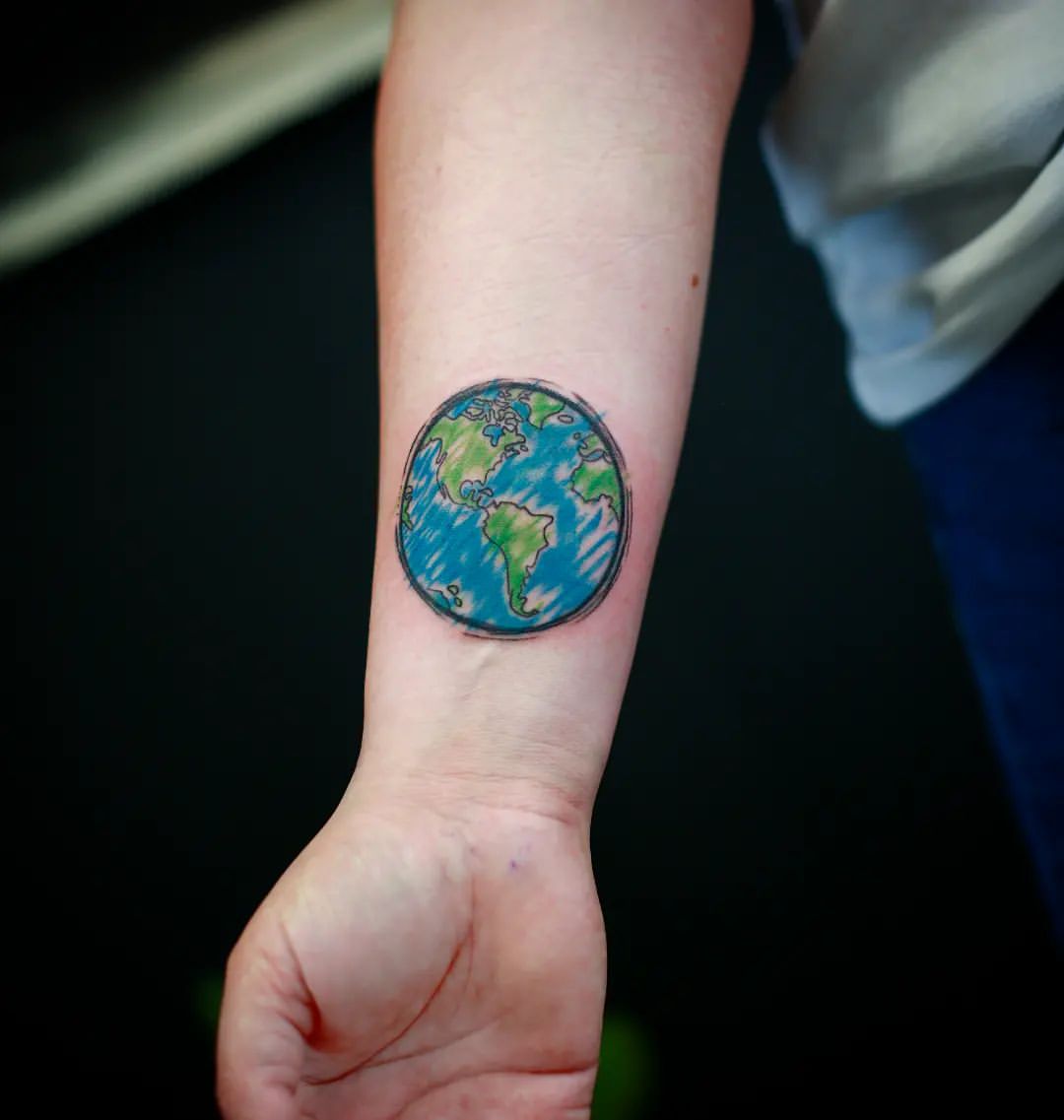 Earth Tattoos 21