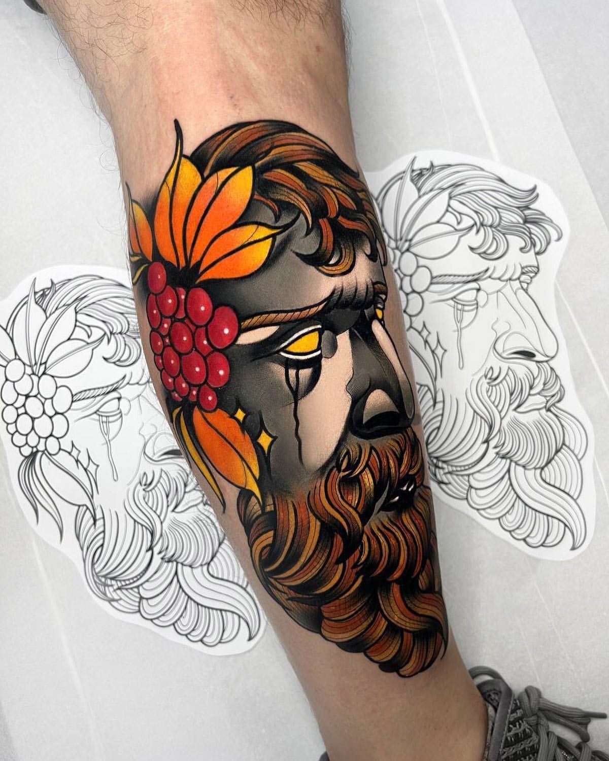 Zeus Tattoo Ideas 7
