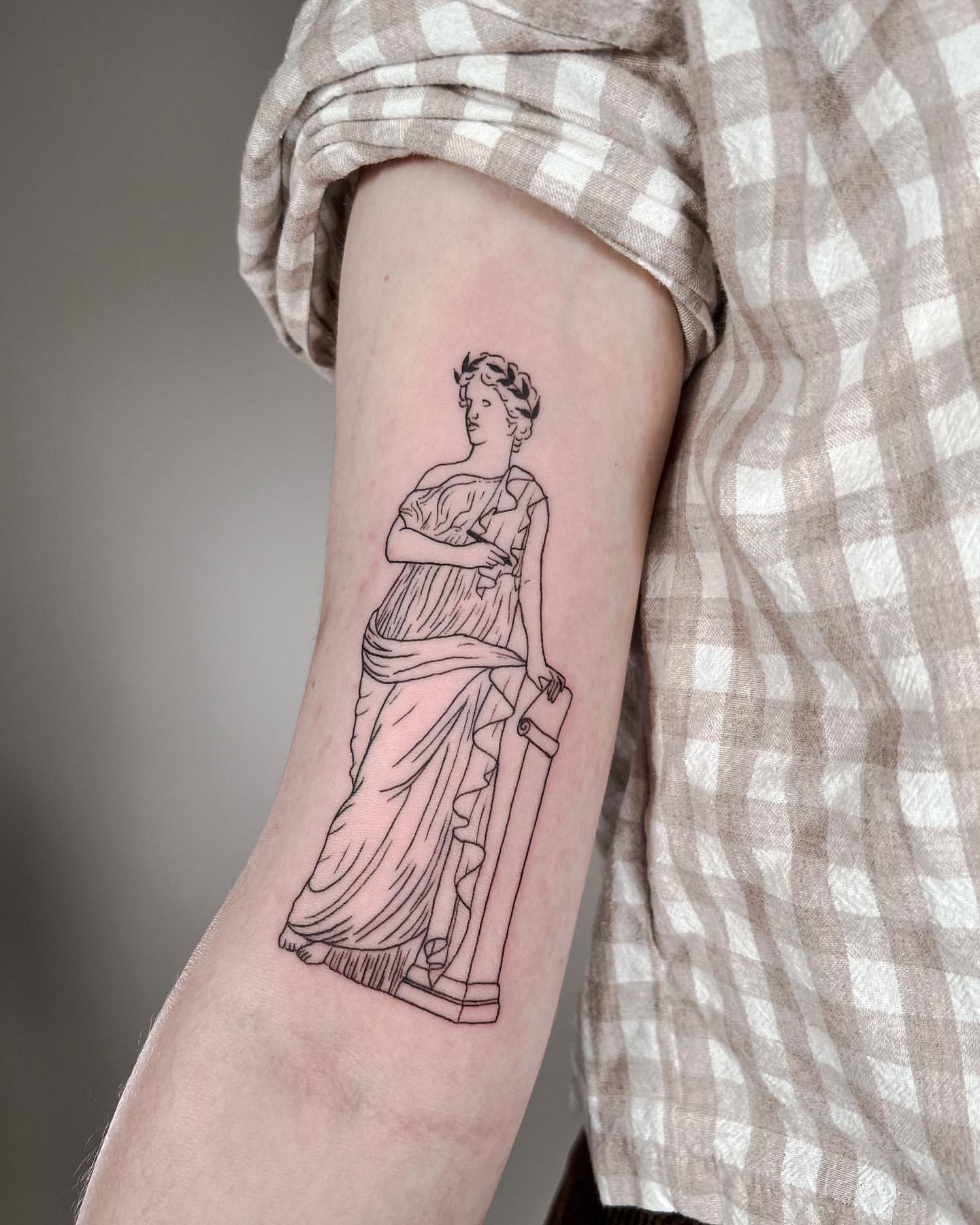 Greek Statue Tattoos 17