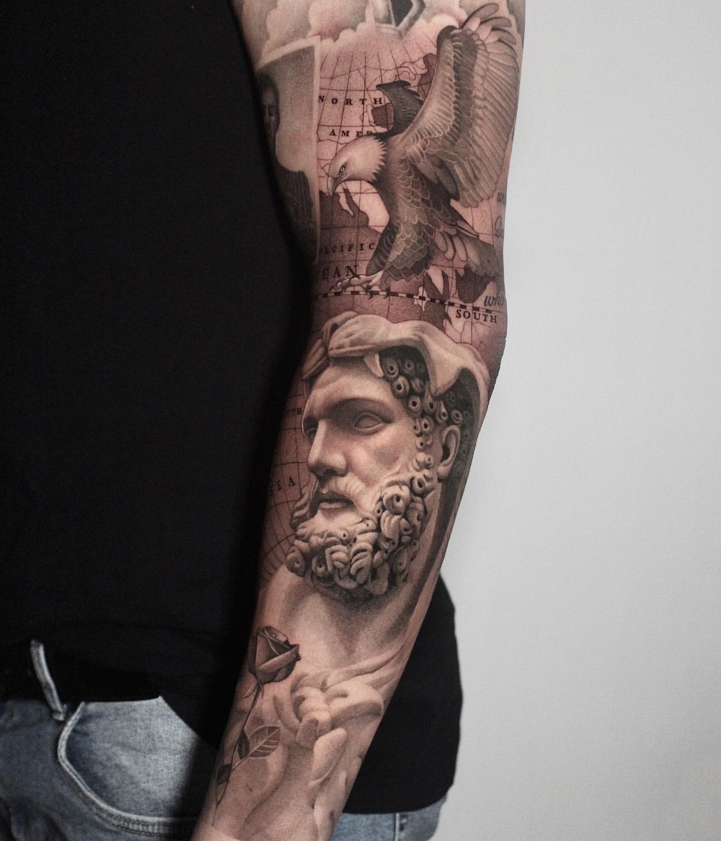Hercules Tattoos (Greek Mythology) 14