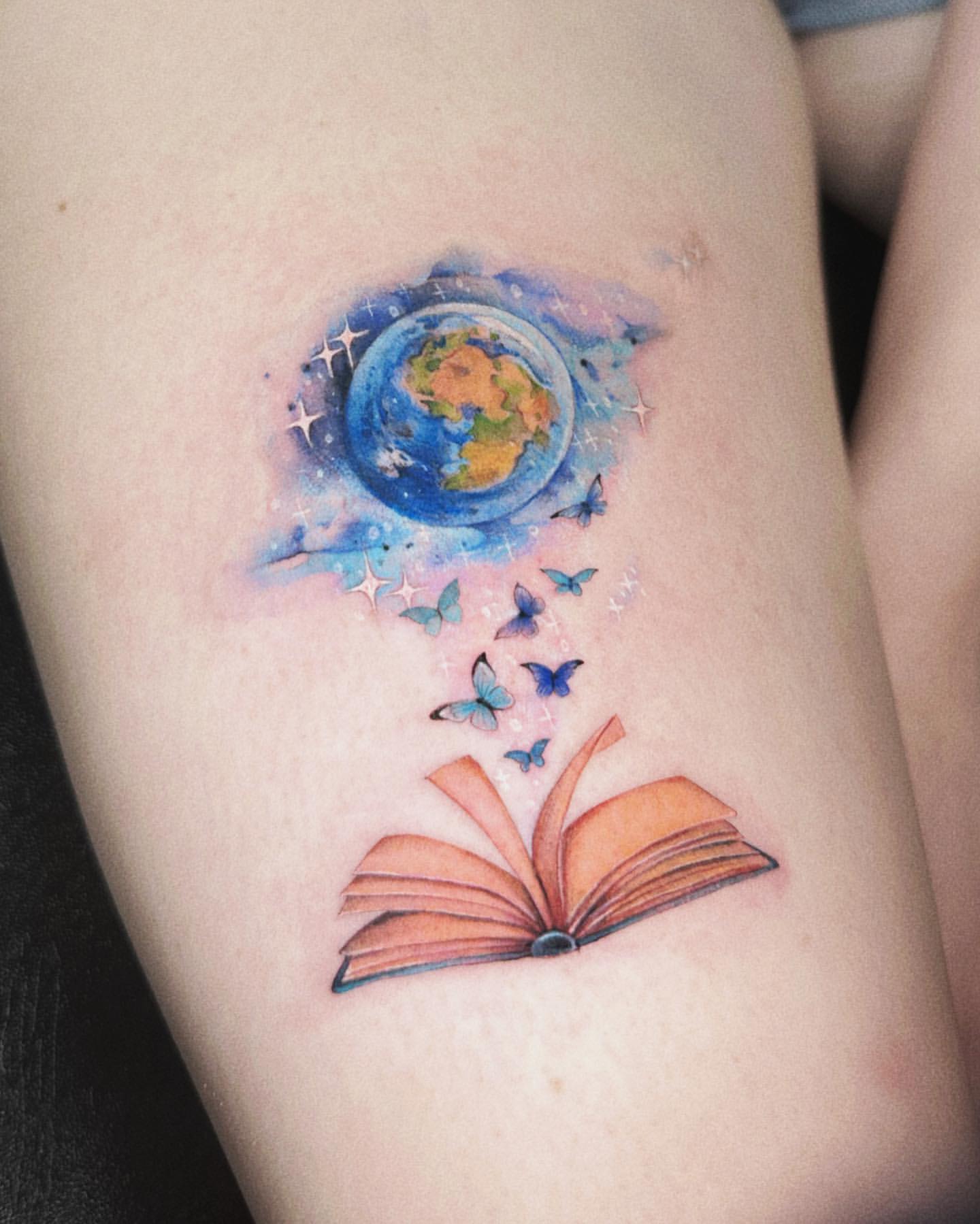 101 Best Stack of Books Tattoo Ideas That Will Blow Your Mind!