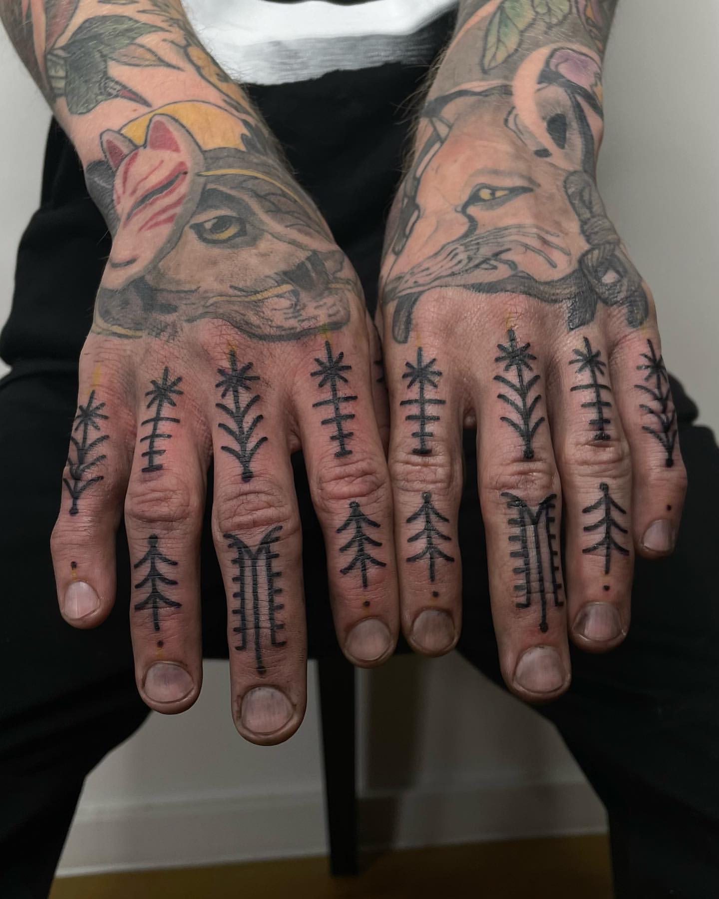 Finger Tattoos for Men 3
