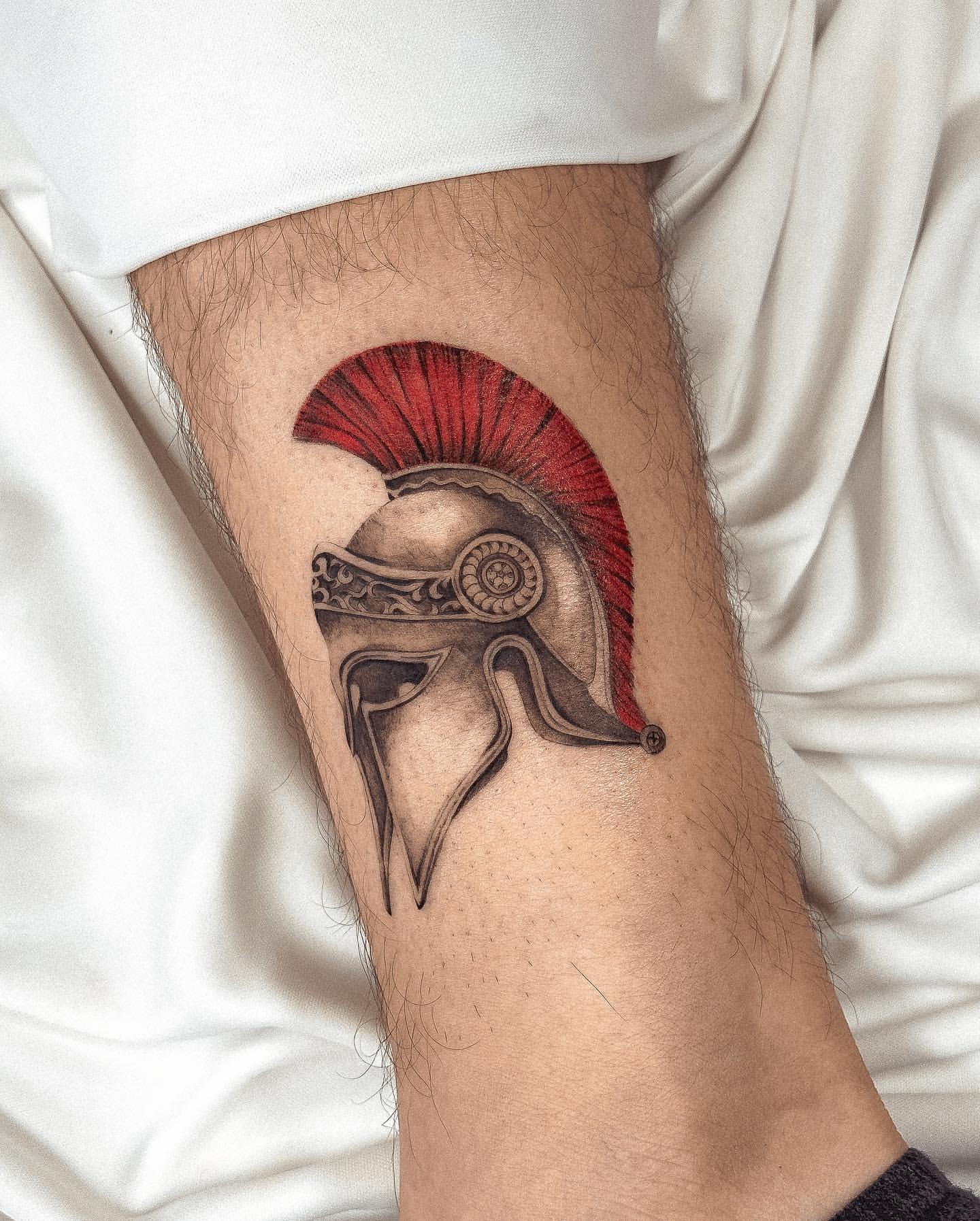 Spartan Tattoos for Men 18