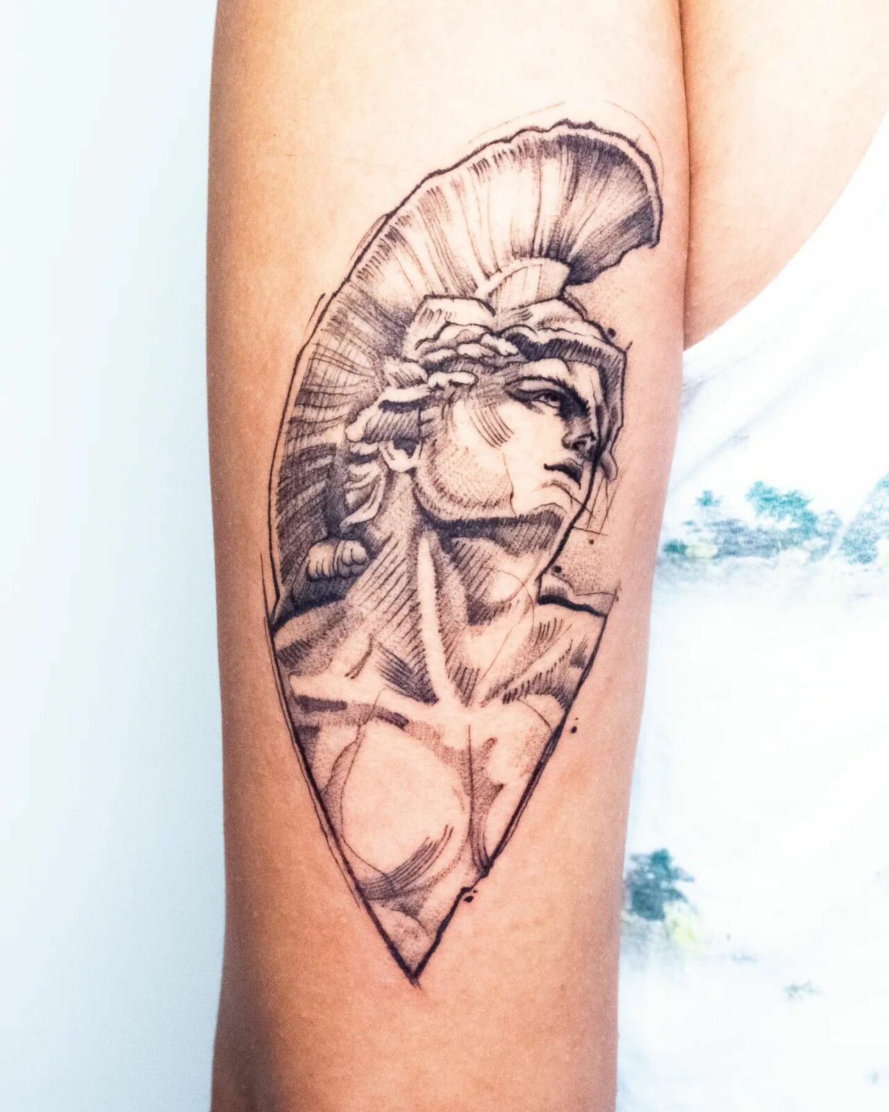 33 Empowering Achilles Tattoo Ideas in 2024