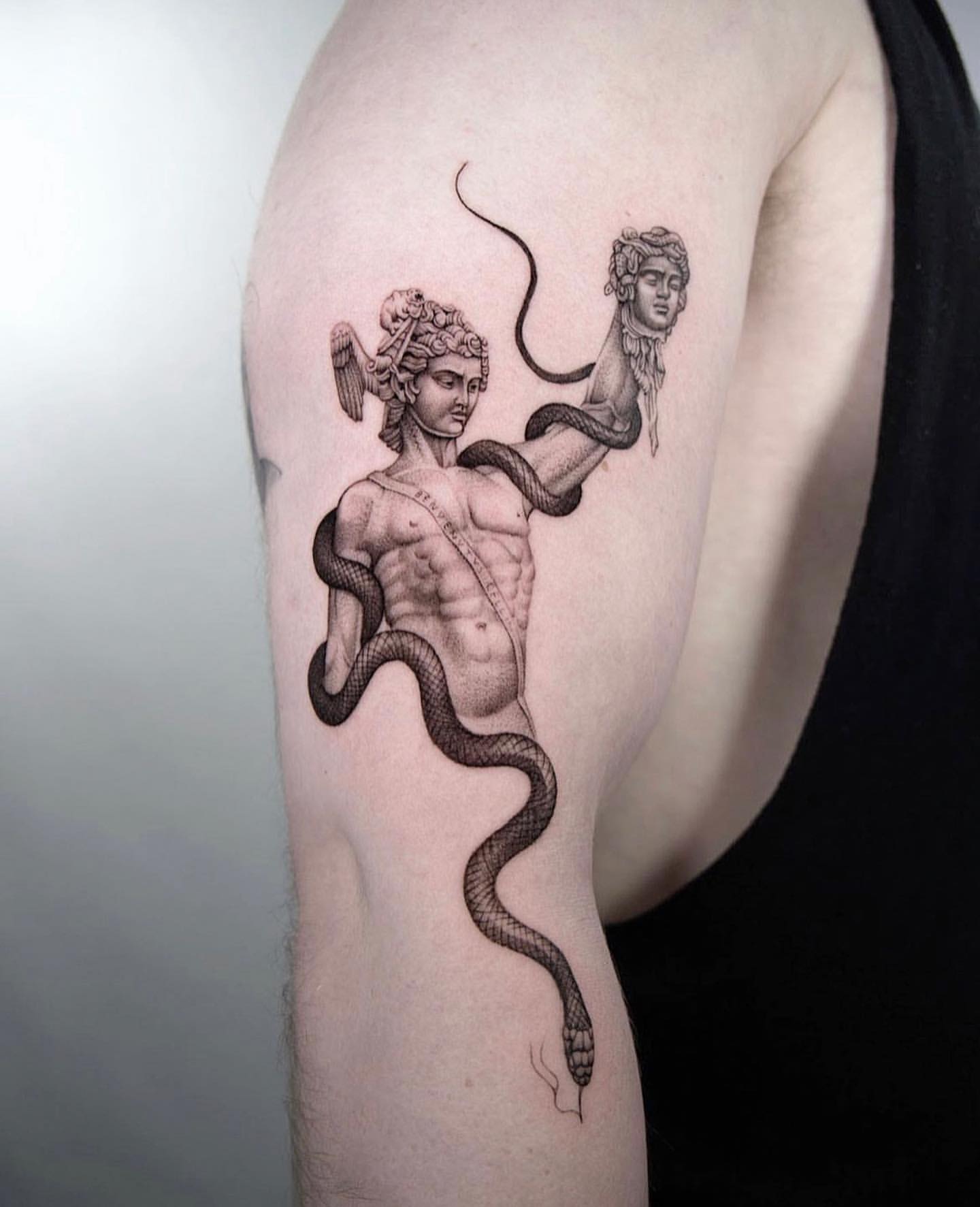 Greek Statue Tattoos 20