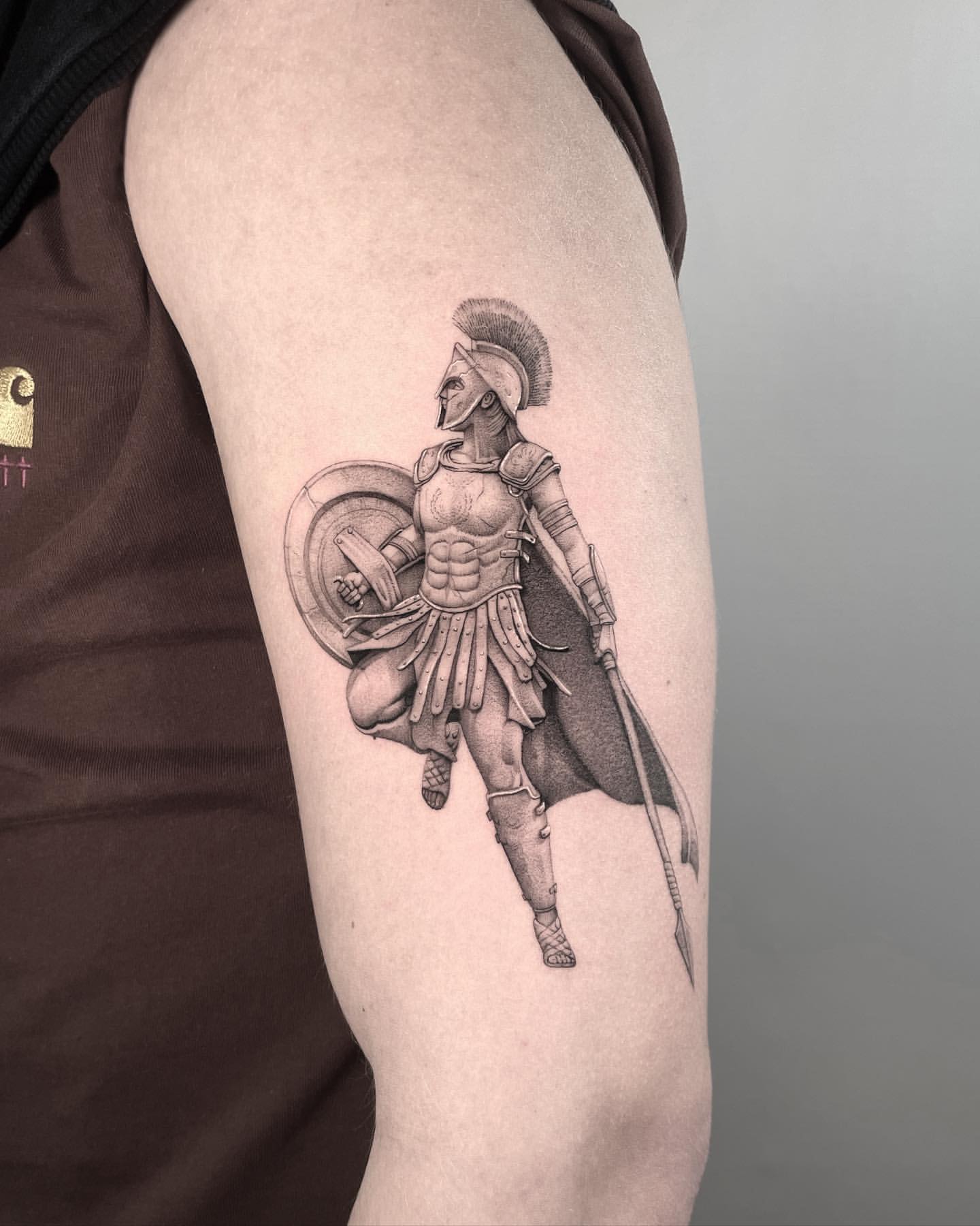 Spartan Tattoos for Men 21