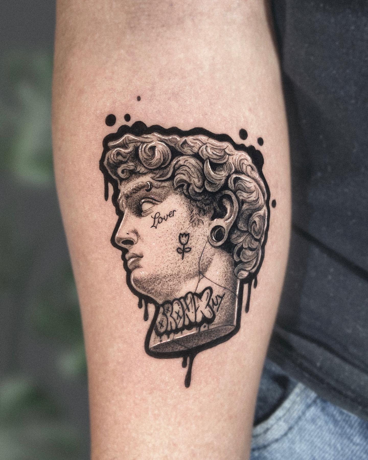 Greek Statue Tattoos 24