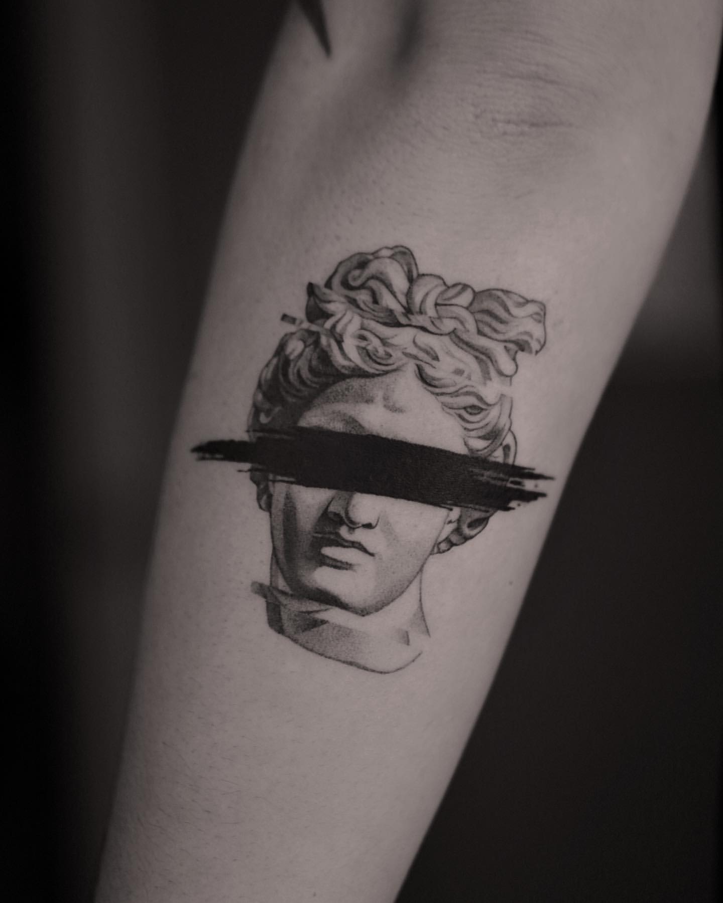 Greek Statue Tattoos 29