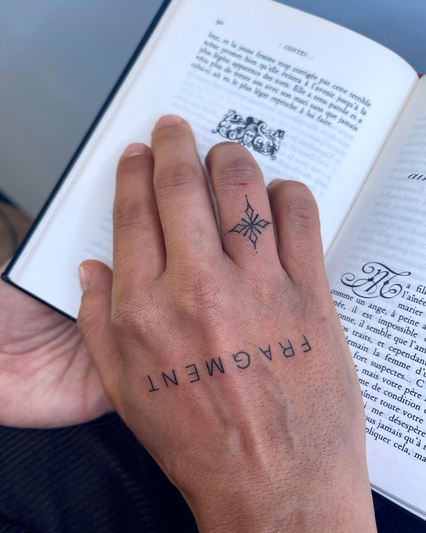 Finger Tattoos for Men 13