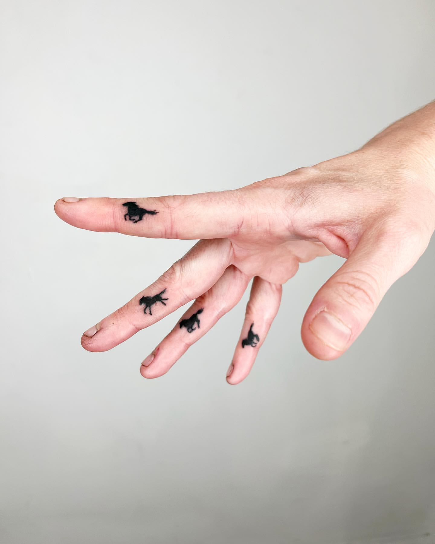 Finger Tattoos for Men 14