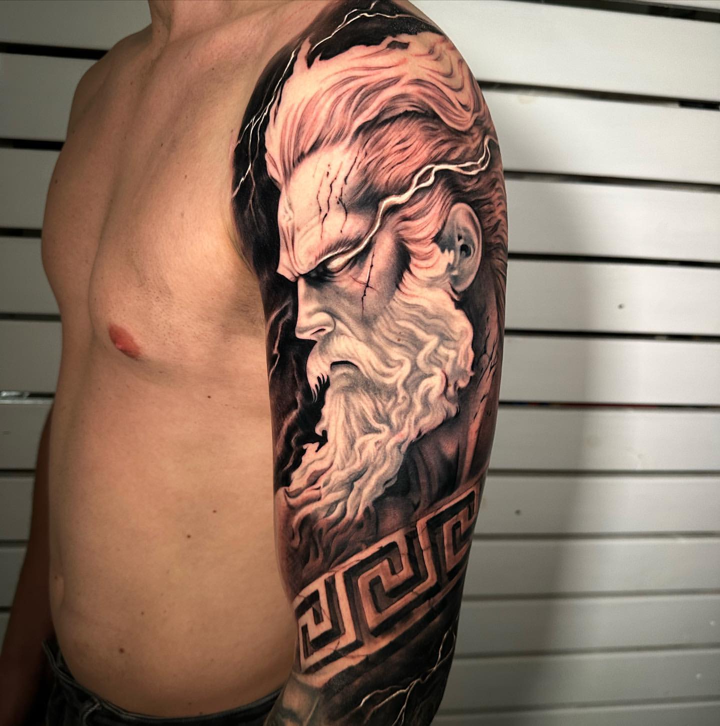 Zeus, a detail from a... - The Travelling Tattoo Artist | Facebook