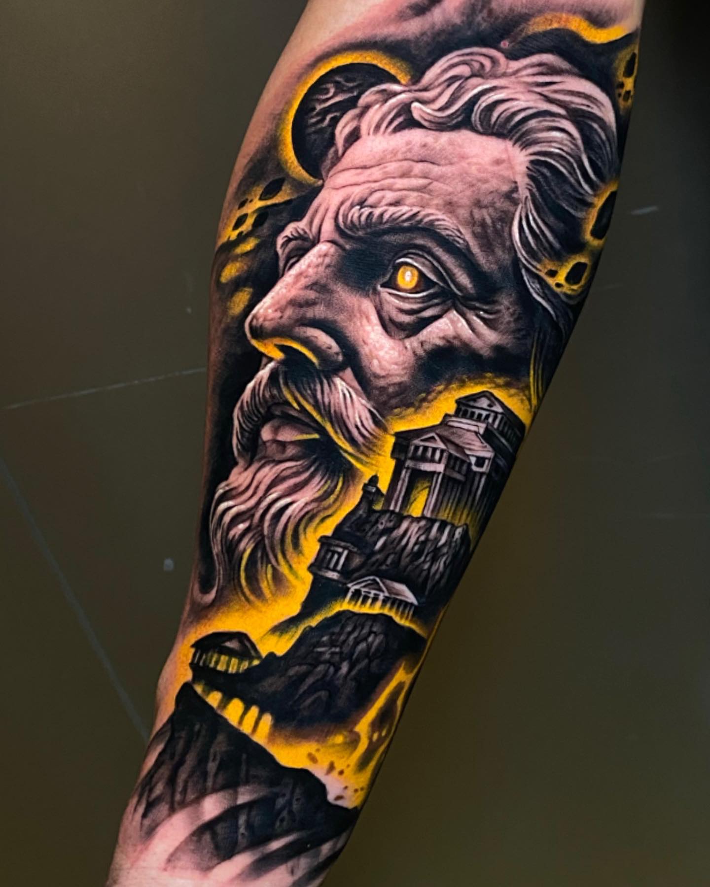 Zeus Tattoo Ideas 19