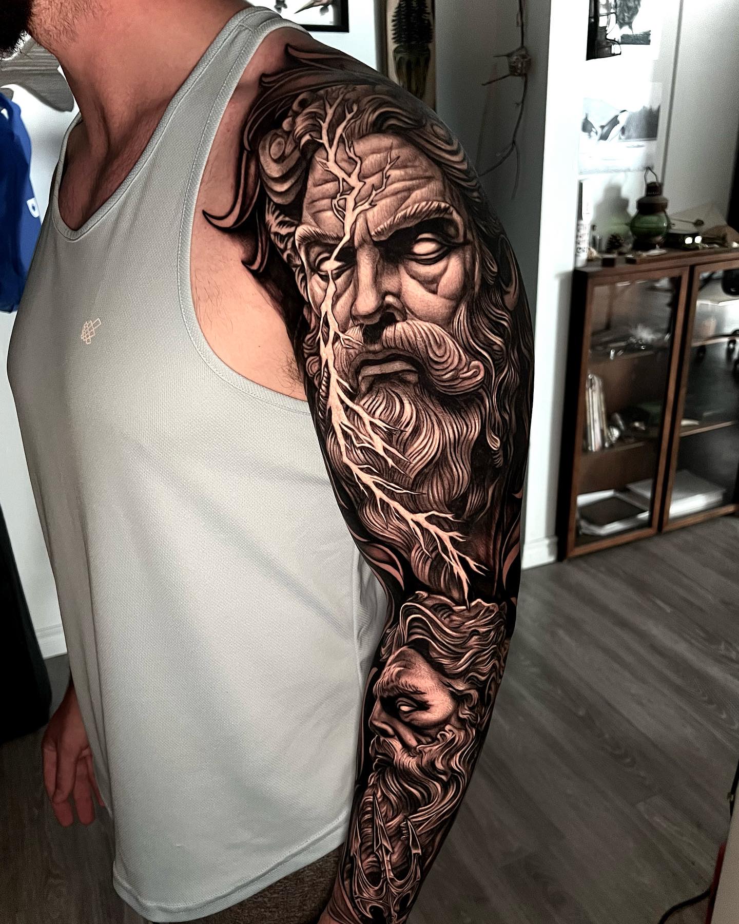 Zeus Tattoo Ideas 21