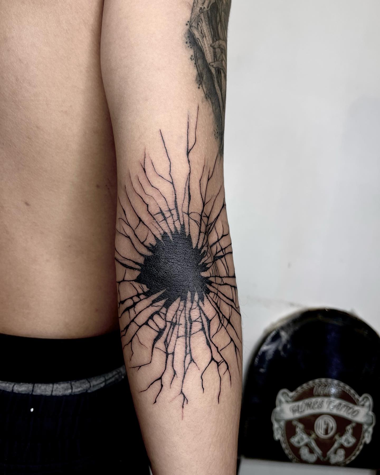 Elbow Tattoo | Elbow tattoos, Tattoos, Wreath tattoo