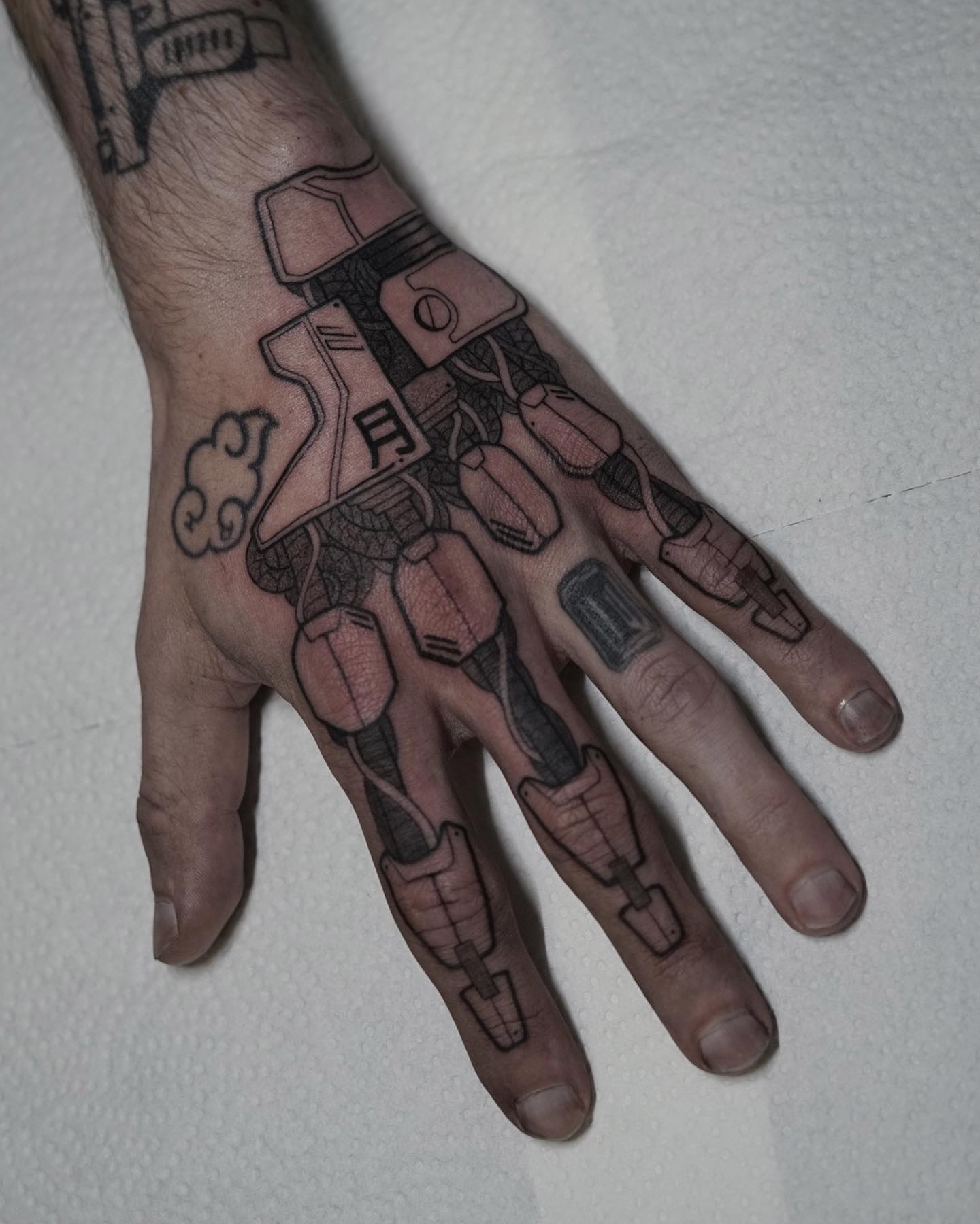 Finger Tattoos for Men 16