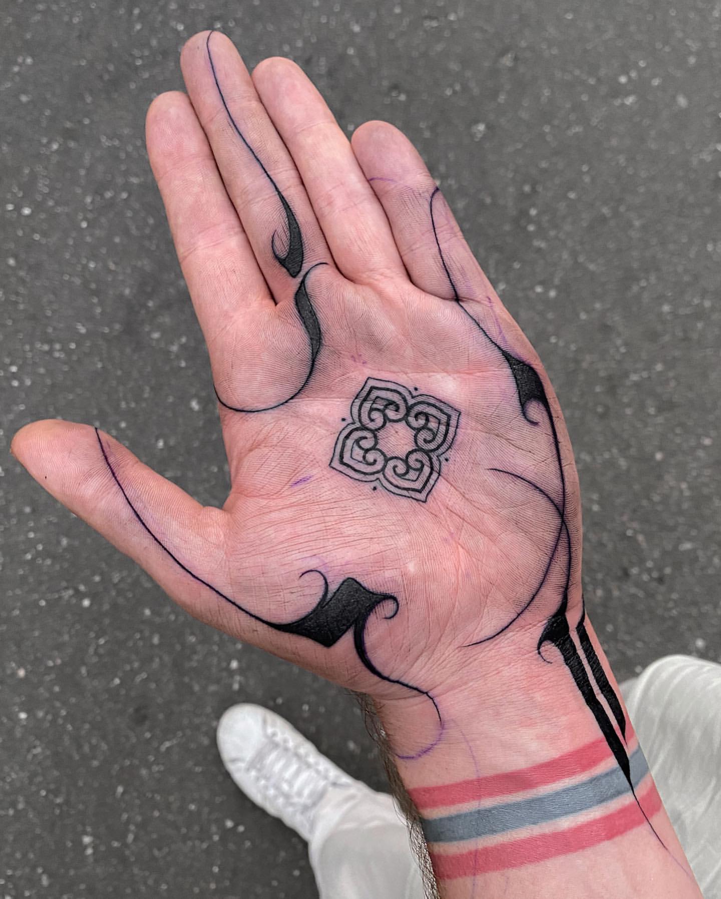 Finger Tattoos for Men 18