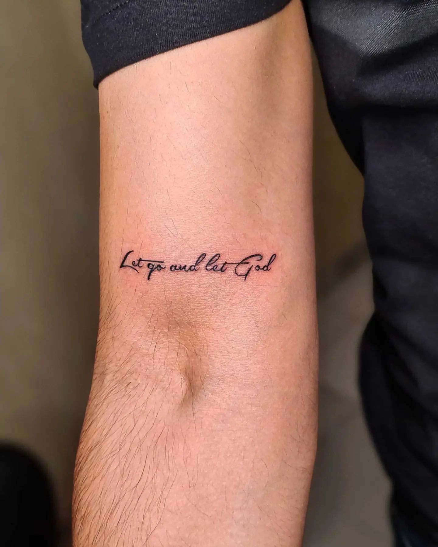 Top 41 forearm quote tattoo ideas 2021 inspiration guide – Artofit