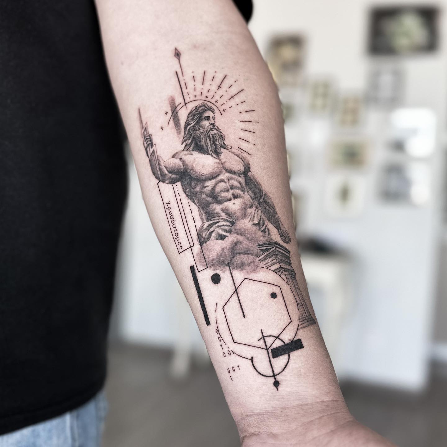 Zeus Tattoo Ideas 28