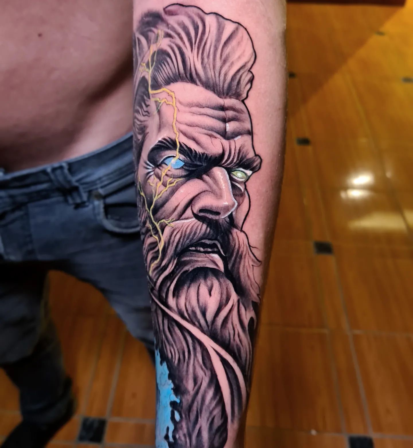 Zeus Tattoo Ideas 32